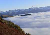 四川自駕遊，看日出雪山雲海星辰，還想去的達瓦更扎