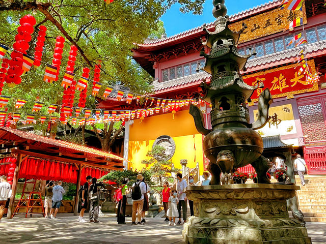 上天竺法喜講寺：杭州的佛教文化之旅