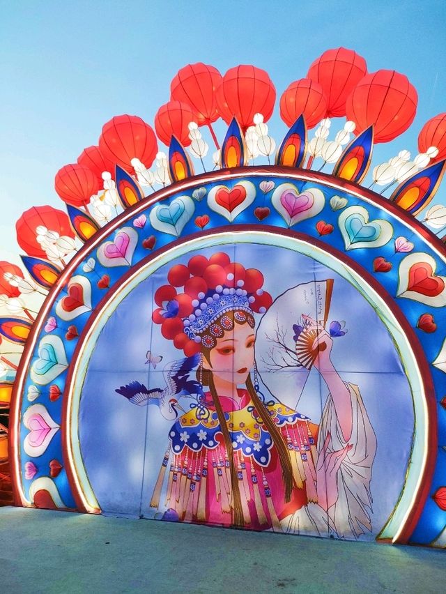 Beautiful Lanterns in Zhengding
