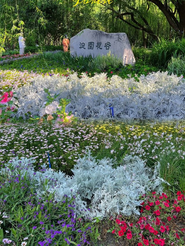 北京也有自己的莫奈花園，海淀公園