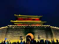 拍攝夜景的好地方正定古城