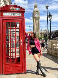 Big Ben and London eye