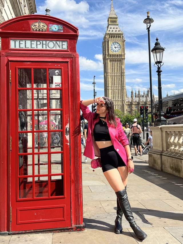 Big Ben and London eye