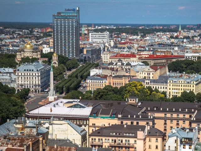 Come here to Enjoy Riga’s BEST View!