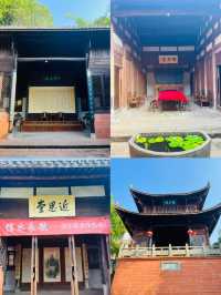 信江書院是信江畔遇到的第二座古代書院，始建於清康熙年間，院落保存完整，是上饒市區最值得一遊的古蹟。