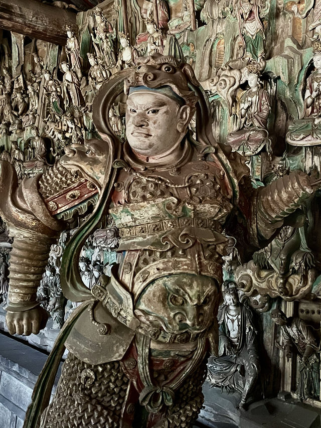山西自駕遊第五站｜鎮國寺、雙林寺、忻州古城。