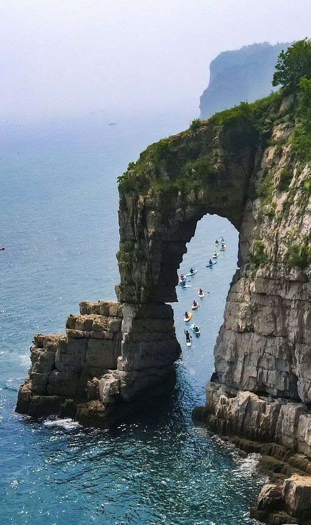 大連|在小平島邂逅一片玻璃海。 大連|在小平島邂逅一片玻璃海。