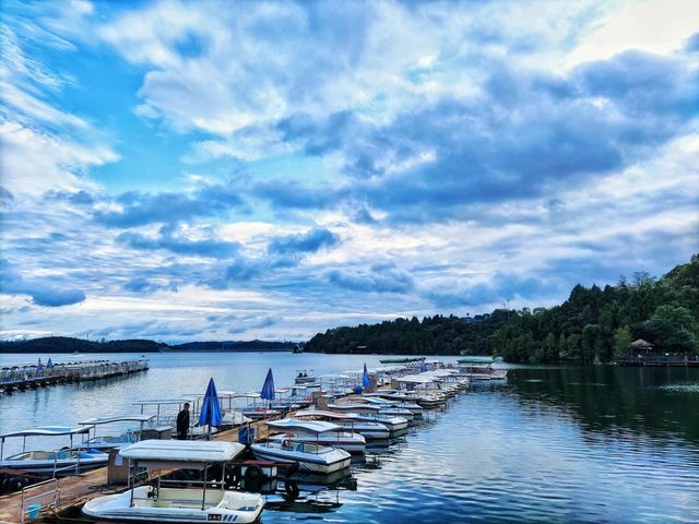 四川綿陽｜仙海湖，東方夏威夷。