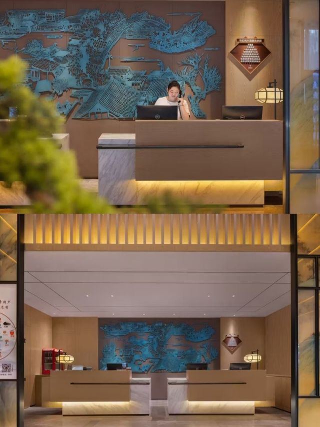 保定勵豪酒店｜彷彿置身藝術館。