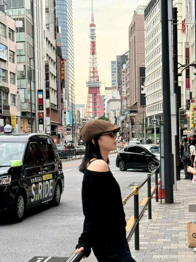 Japan Tokyo Tower has it's own Charm❤️✨
