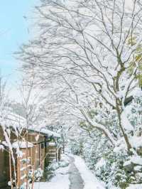 雪後的京都虹夕詠家已經美到next level