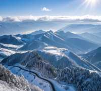達州八台山賞雪攻略
