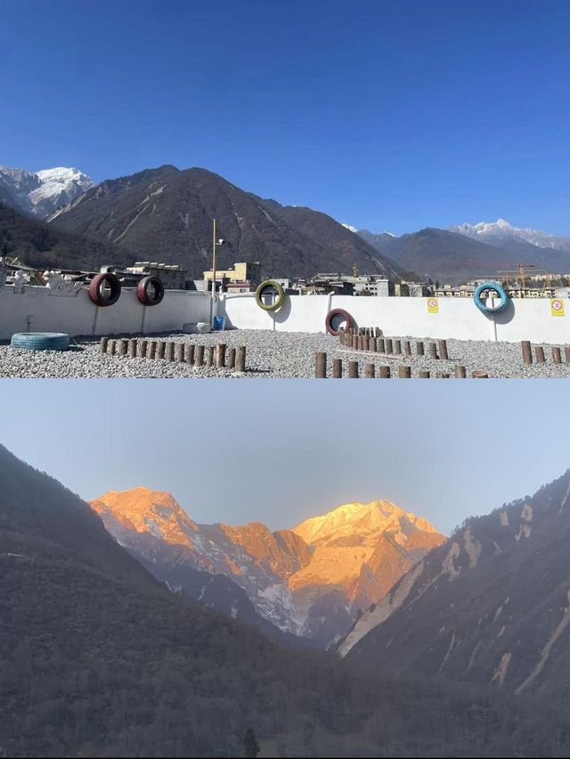 貢嘎雪山腳下的家，說走就走！