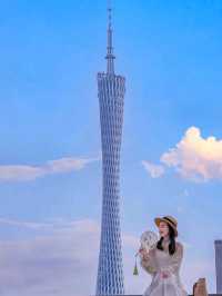 Don't go to the crowded area under Canton Tower chose these spots 🇨🇳