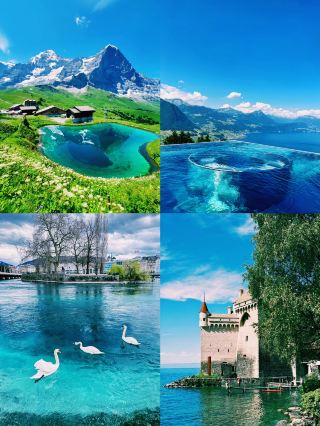 Swiss spring is so breathtaking it brings me to tears every time I see it