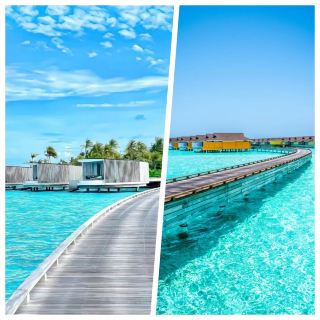 The Maldives is stunningly beautiful, but I honestly don't recommend visiting in June because...