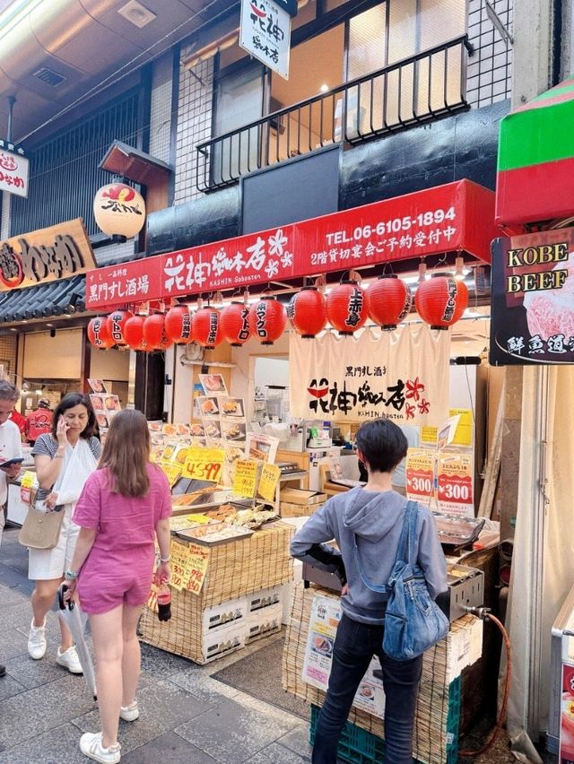 🇯🇵大阪｜黑門市場必吃　永遠吃不膩的海鮮丼聖地 