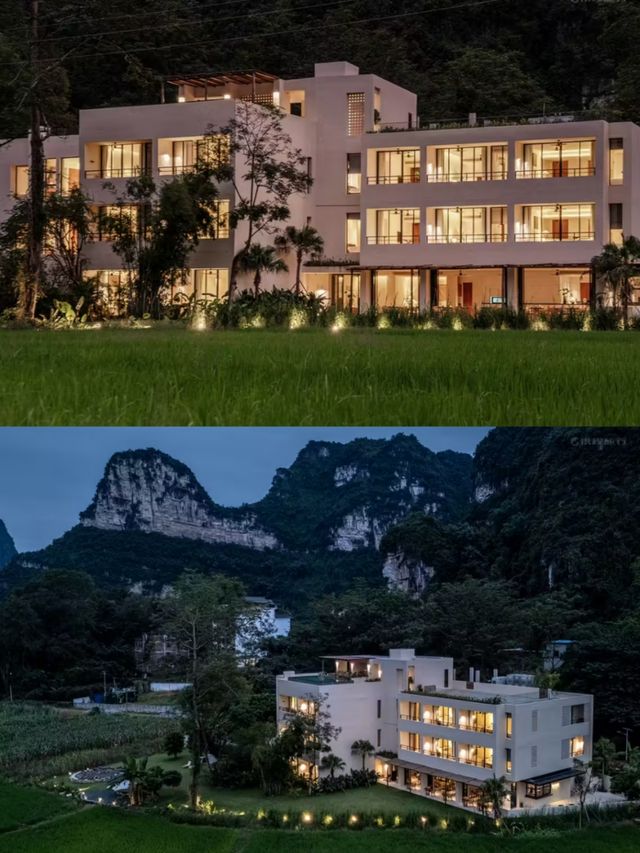 夏日避暑喀斯特山水裏躺平吸氧