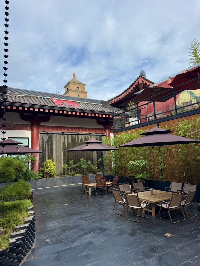 西安！喺大雁塔旁邊嘅唐代貴妃下午茶……