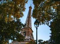 The Eiffel Tower in Paris! 🇫🇷✨