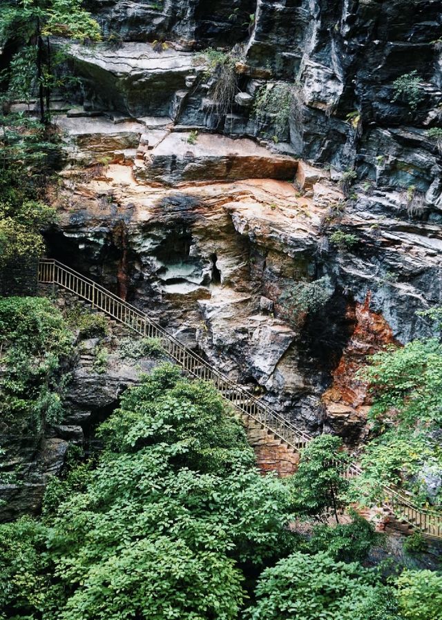 重慶龍水峽地縫！！超好拍誤入仙俠世界…