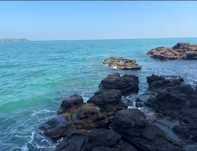 涠洲島 太美了！涠洲島淡季人少 鱷魚山很出片