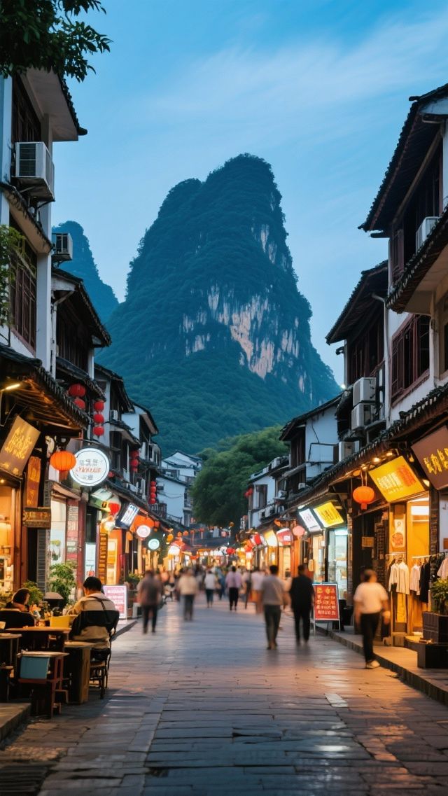 廣西桂林，山水畫卷中的夢幻之旅