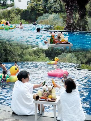 秋冬王炸組合：暖fufu泡泉+玩水自由！