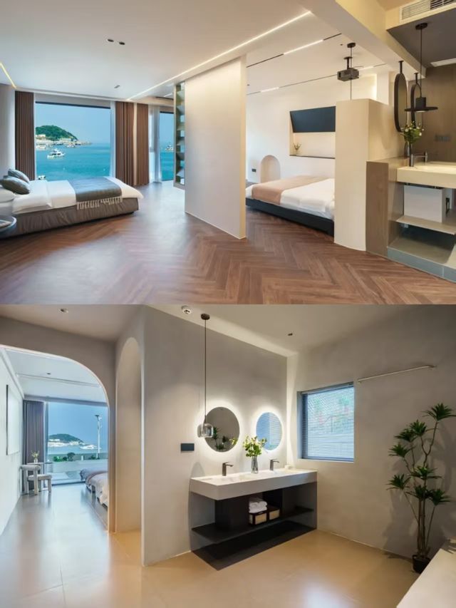 躺著看烏石塘海景