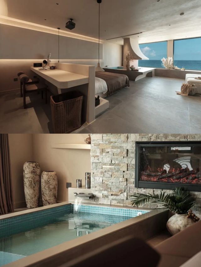 惠東絕美海景民宿天花板獨享雙月灣全景+室內泳池！