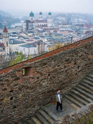 Germany for the first time, Passau Cathedral and its castle