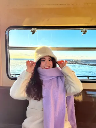 London's Little California | Winter time is perfect for going to see the sea!