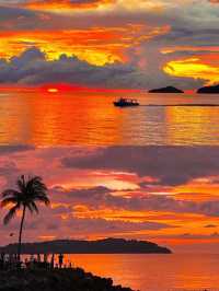 “在亞庇,赴一場世紀晚霞的浪漫之約!!”