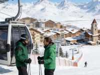 Sayram Lake International Ski Resort: Snow-Capped Lakeside Magic 🌊