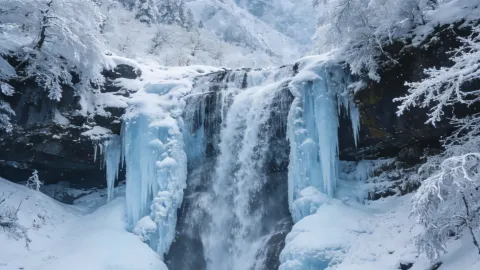 와우산 빙설 기적기 — traveler post in 포핑