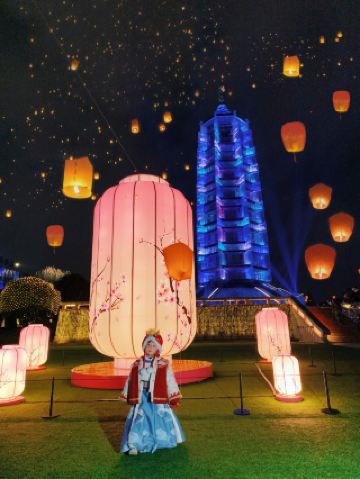 설날 연휴에 아이들을 데리고 난징에서 신비로운 동물들을 보러 갔어요.