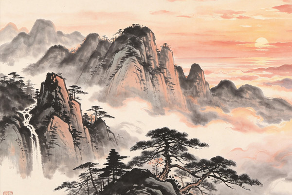 三清山の日の出と夕焼け｜フィルター不要、どの一瞬もまるで水墨画の