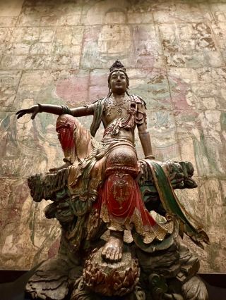 一尊讓我駐足半小時的水月觀音美國寶藏博物館