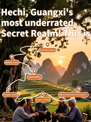 Hechi, Guangxi’s most underrated hidden gem! This is truly a paradise on earth!