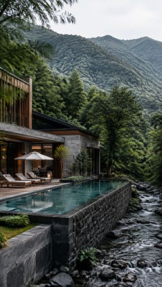 24°C Yixing: The ultimate family getaway! Stay at a creekside pool homestay and explore the Bamboo Sea for a family trip