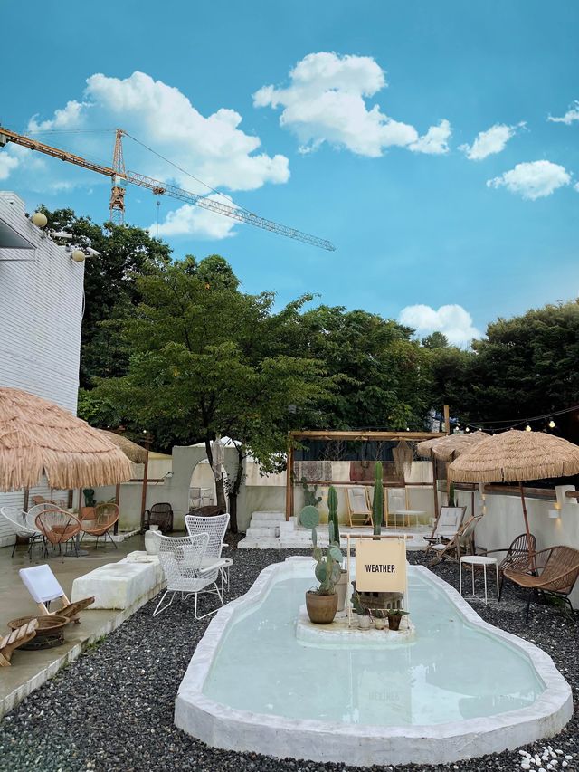 동남아에 온 듯한 인스타 감성 하남 카페 ‘카페 웨더’  🌴