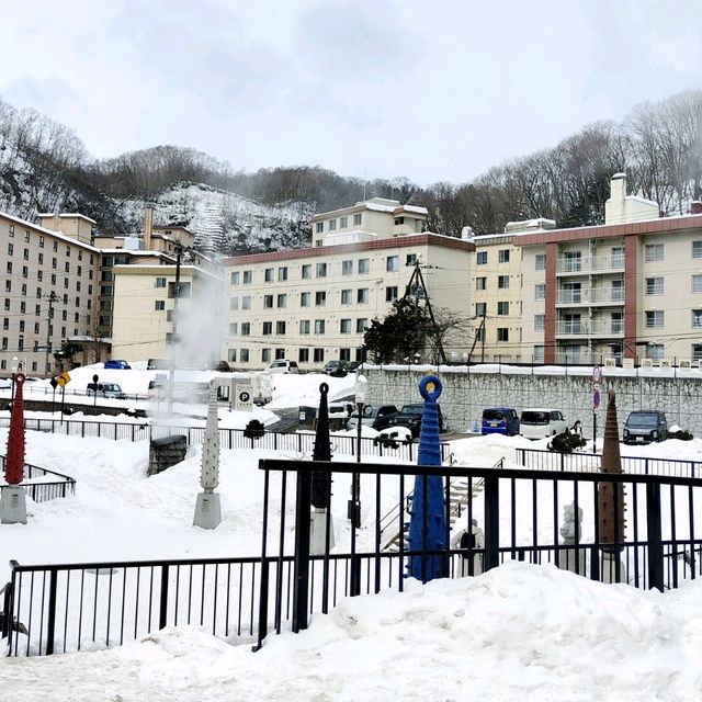 หุบเขานรกแห่ง Noboribetsu Onsen, Hokkaido