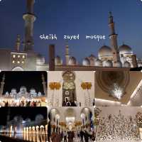 最美清真寺🕌️阿布扎比sheikh zayed mosque🫶🏻杜拜旅行半日遊