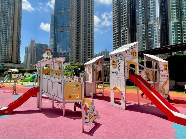 🌈荃灣大型免費遊樂場-Play Garden