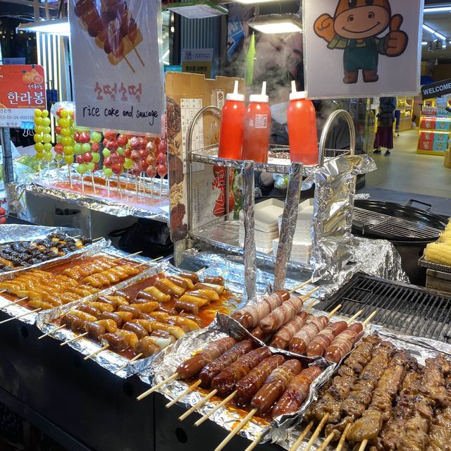 Street Food เกาหลีต้องที่ Myeongdong
