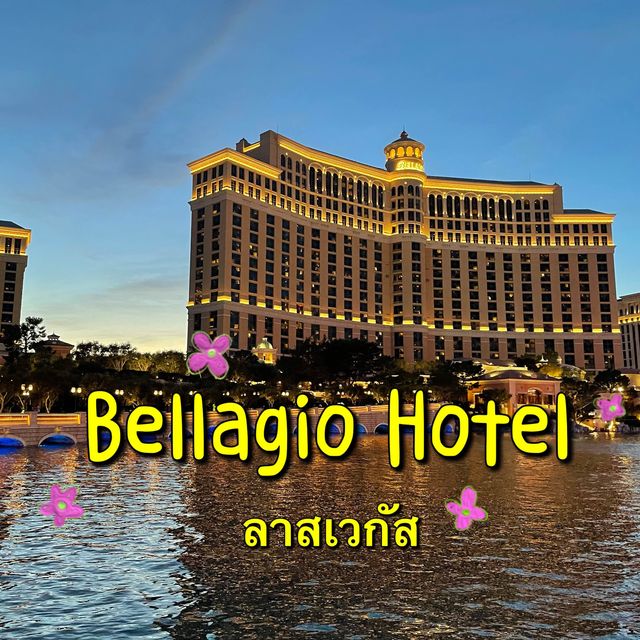 🇺🇸💦ดูน้ำพุและสวนดอกไม้ที่เบลลาจิโอ🌸💐
