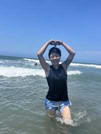 位於三芝區的白沙灣海水浴場