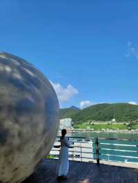 대형 달포토존이 있는 거제 소망길 보름달나들이🌕
