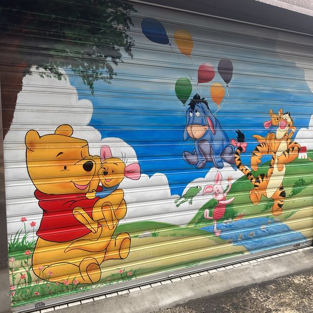 台中特色景點 動漫彩繪巷