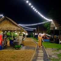 ที่พักวิวน้ำและเขา มีบุฟเฟต์น้ำมีฟอง กาญจนบุรี